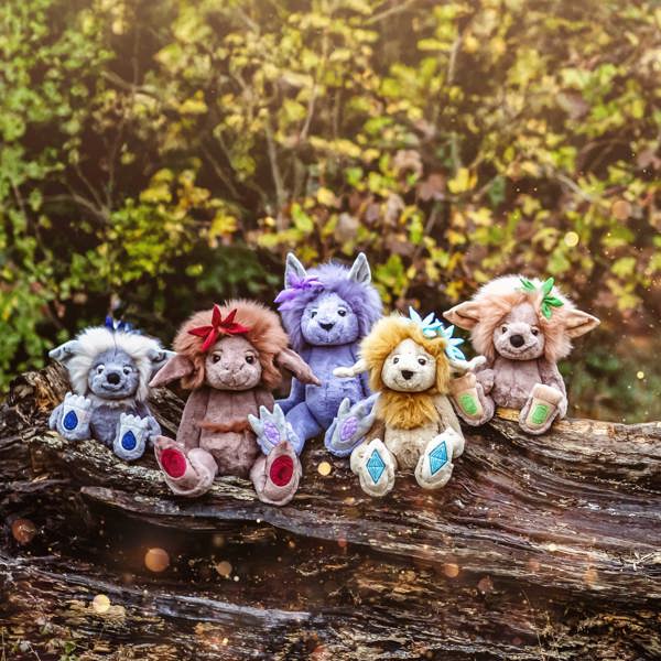 Charlie Bears Ruby Roo - Plush Troll