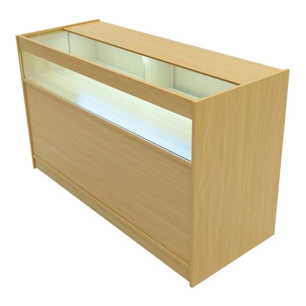 Monstershop Demeter LED Shop Counter Set K1500, B1500 & LM60 - Maple