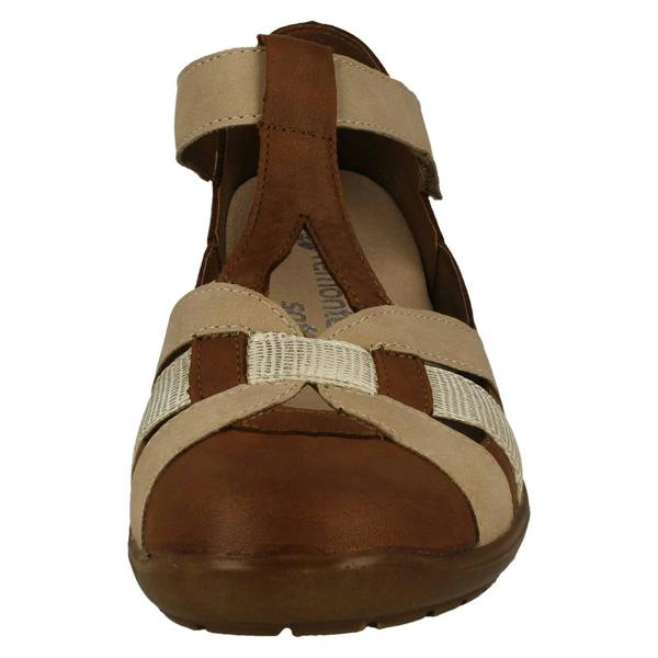 Remonte Ladies Remonte Cut Out Detailed Wide Fitting Summer Shoes R7601