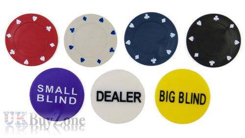 Texas Holdem Poker Set In Metal Tin