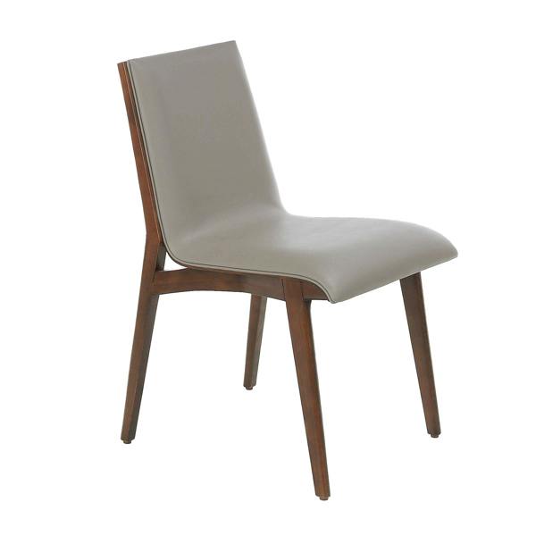 Angel Cerdá Dark Mink Leatherette Chair 4070