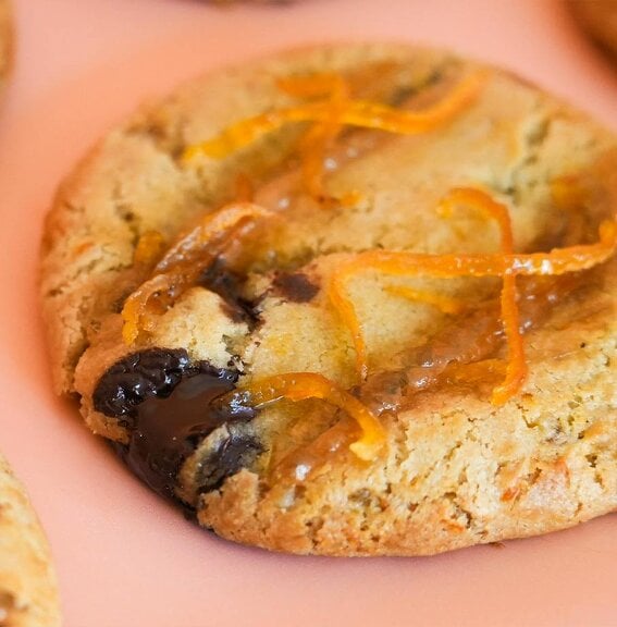 Pleese Dark Choc & Orange Cookie