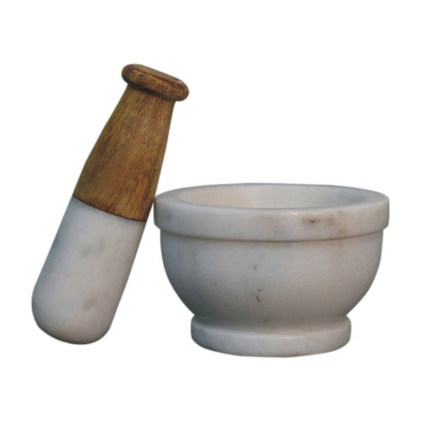Artisan Furniture Large Marble Pestle & Mortar