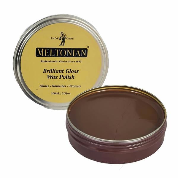Meltonian Brilliant Gloss Wax Polish - High Gloss Durable Protection 100ml