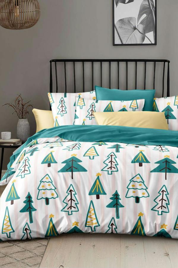 Ezysleep Christmas Tree Printed Duvet Set