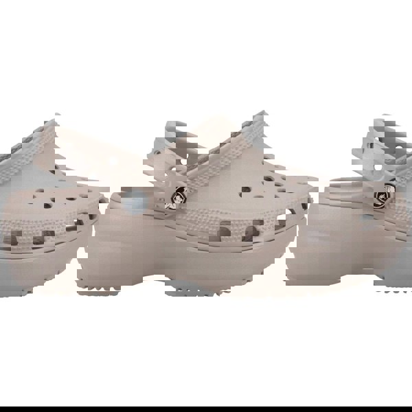 Crocs Classic Platform Clog Women's Taupe Clogs