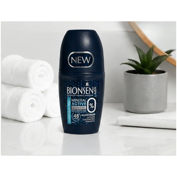 Bionsen Mineral Active Men 50ml Roll-On Deodorant For Him