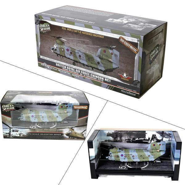 a group of boxes with models of military vehicles
