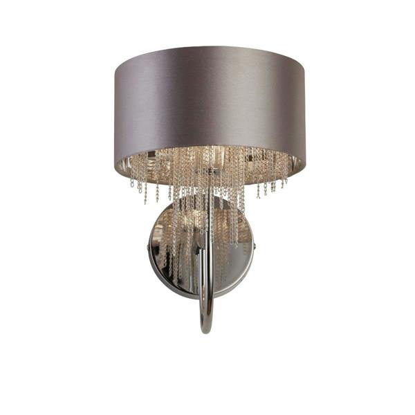 Pagazzi Lighting Carmella Polished Chrome Wall Light