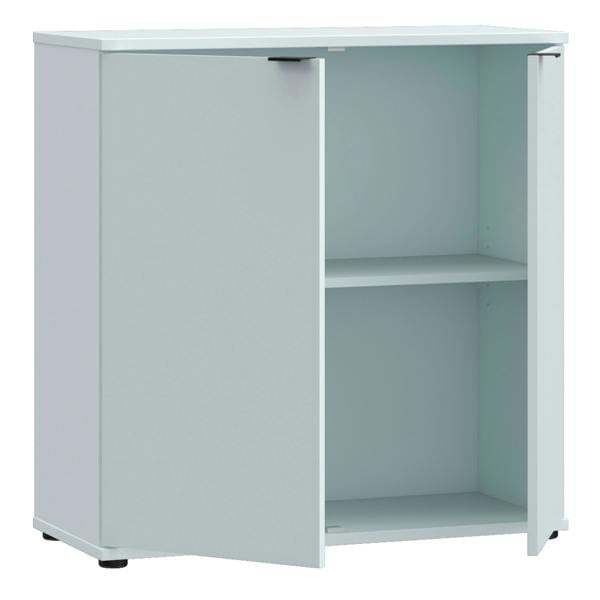 Furniture To Go Ganymede 2 Door Cupboard in Light Grey