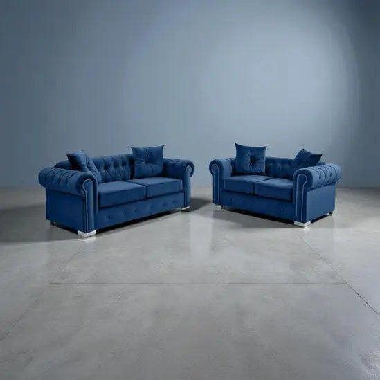 Snug Furniture Roma Chesterfield 3+2 Sofa Set