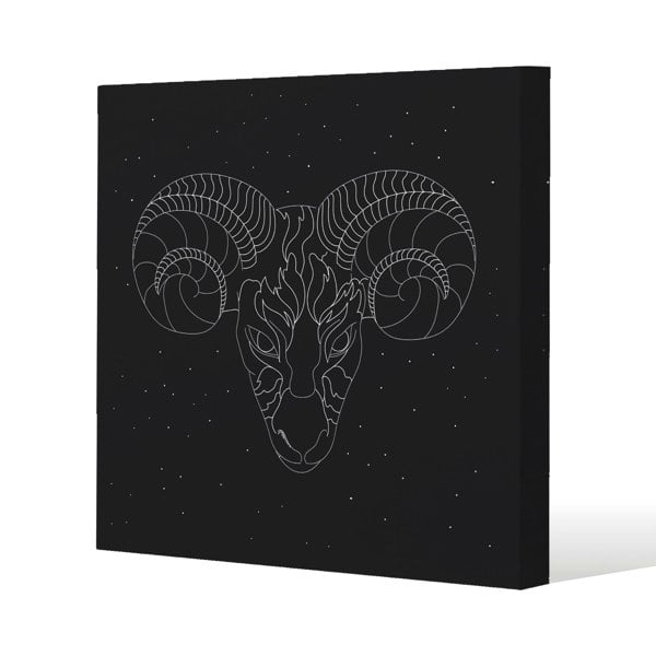 Benjamin Tate Design Aries zodiac sign (canvas)