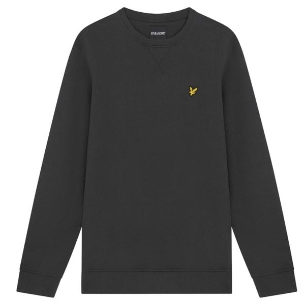 Lyle & Scott Branded Pull Over Jumper - Gunmetal