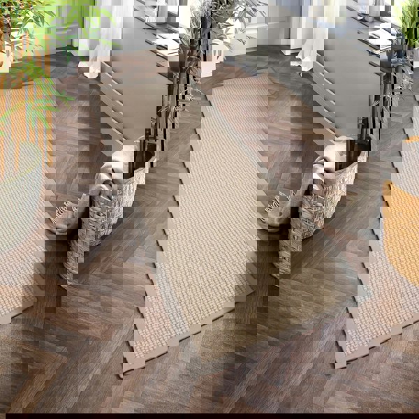 Origins Sisal Boucle with Soft Grey Border