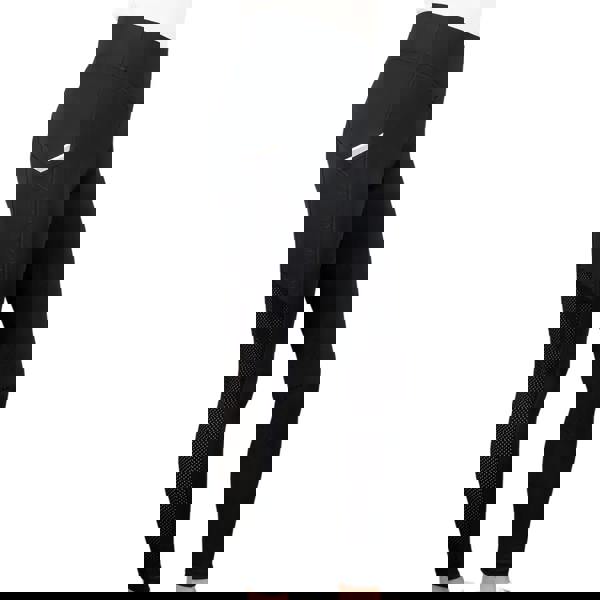 Coldstream Womens/Ladies Darnick Horse Riding Tights - Black - 