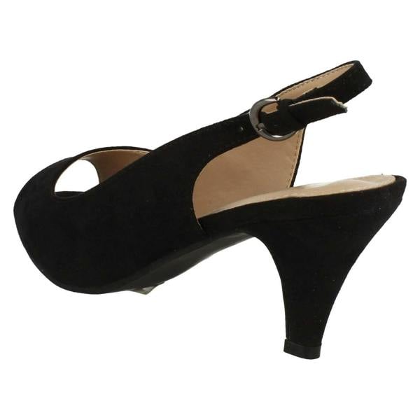Anne Michelle Ladies Anne Michelle Peep Toe Sling back Heels