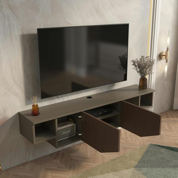 Decorotika Hera Modern Tv Stand TV Cabinet for TV's up to 65"