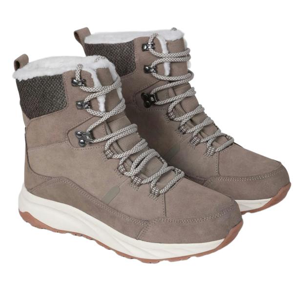 Animal Womens Cameron Suede Waterproof Boots - Taupe