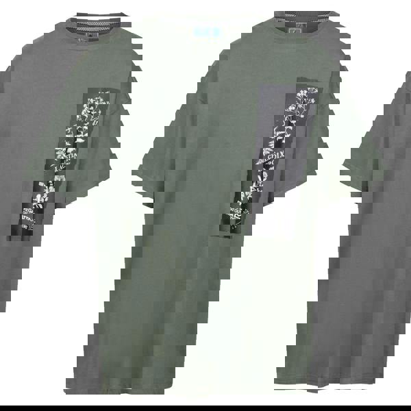 Regatta Mens Christian Lacroix Aramon Flower T-Shirt - Dark Khaki - 