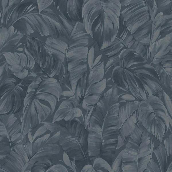 Erismann Folio Leaf Fabric Effect Wallpaper