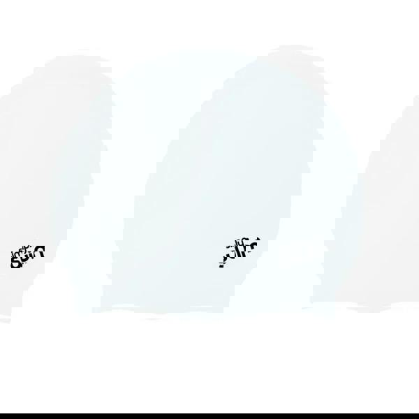 White Simply Swim junior silicone swim cap in solid colours