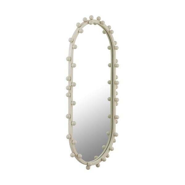 Furniture Edit Bubbles Ivory Large Oval Wall Mirror