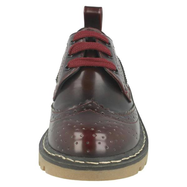 Spot On Girls Spot On Lace Up Brogue Shoes