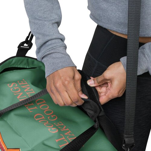 Anchor & Crew Vibrant Motif Pattern Weekender Duffle Bag