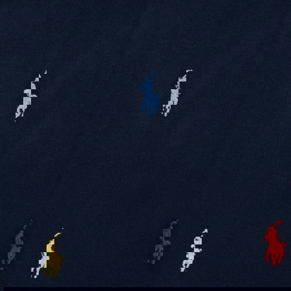 Ralph Lauren Kids Baby Boys Logo Romper in Navy