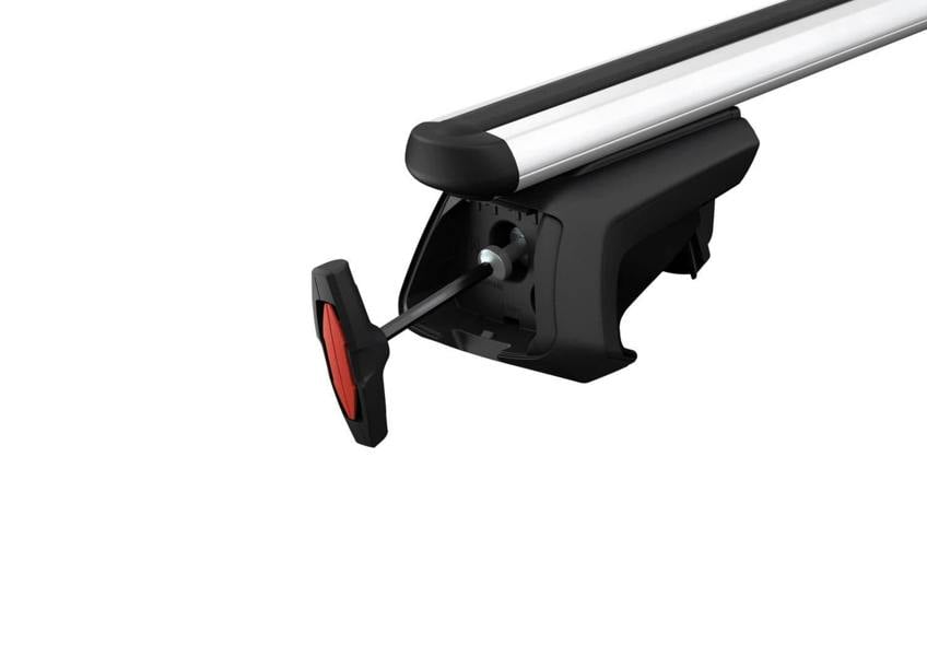 Thule Aerodynamic Roof Rack Bars Aero Universal 118cm for Vehicles with Raised Rails