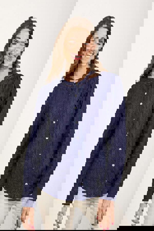 Mudflower Zig Zag Textured Shirt