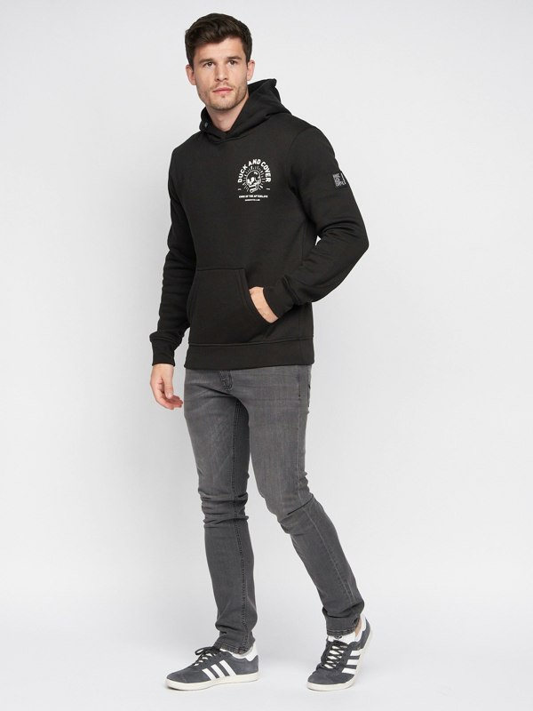 Duck and Cover Lennmore Hoodie - Black