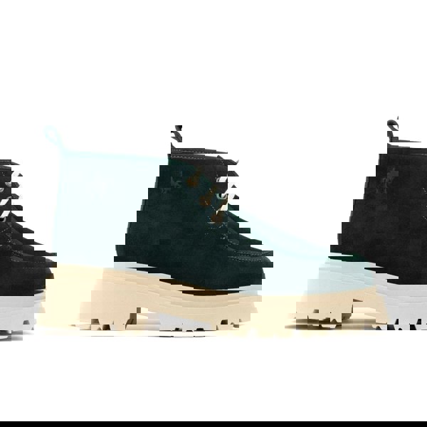 Embassy London Verona - Green Suede - Women's Square Toe Chukka Boot