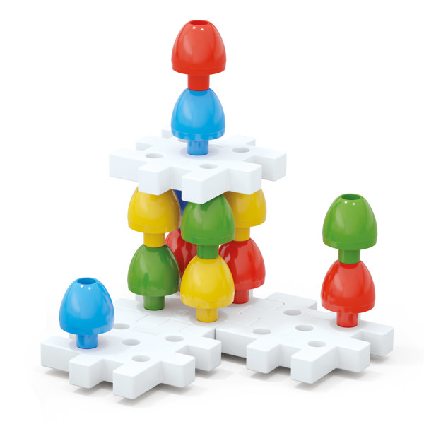 Quercetti Jumbo Peggy - 20 Pieces