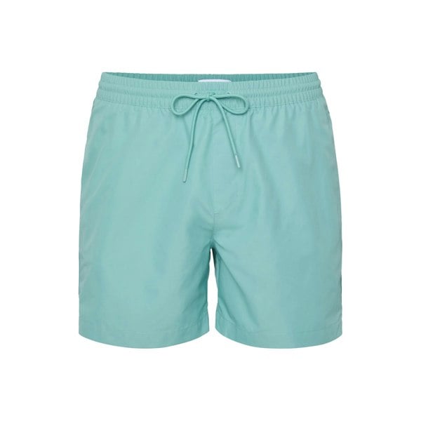 Calvin Klein Tape Logo Swim Shorts Saltwater Aqua