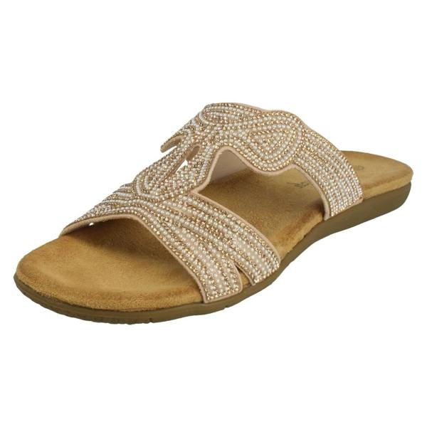 Savannah Ladies Savannah Flat Sandals F00470
