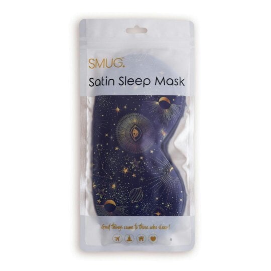 SMUG Satin Sleep Mask - Blue Celestial