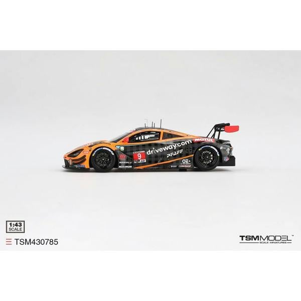 MCSlots McLaren 720 GT3 EVO #9 PFAFF Motorsport 2024 IMSA Daytona 24Hrs 1:43 Scale TSM430785