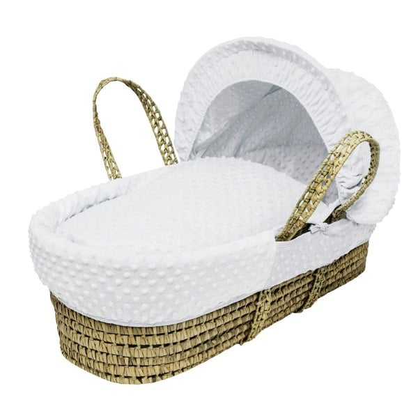 Kinder Valley White Dimple Palm Moses Basket