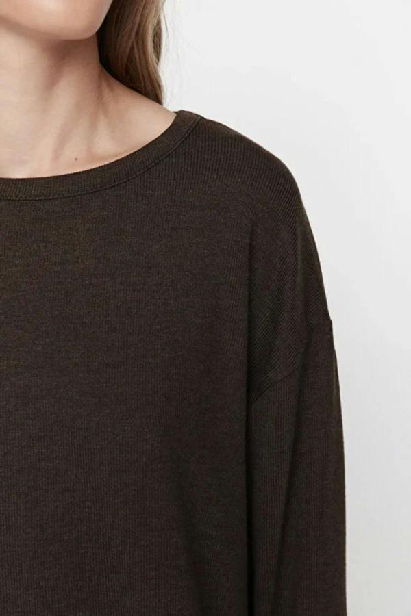 Hoxton Gal 2 Piece Ribbed Knit Pajama Set