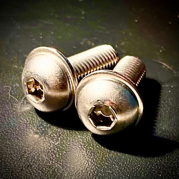 Fixaball M8 Socket Screw Button Round Washer A2 304 Stainless DIN 9427