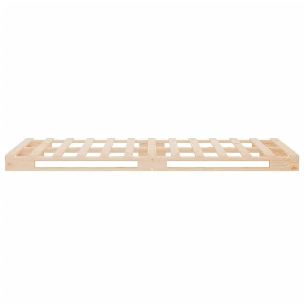 Berkfield Bed Frame 90x200 cm Solid Wood Pine