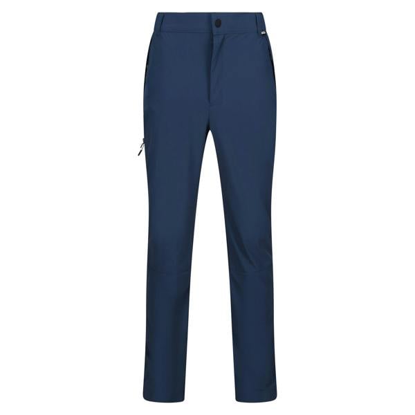 Regatta Mens Travel Light Packaway Trousers - Moonlight Denim - 