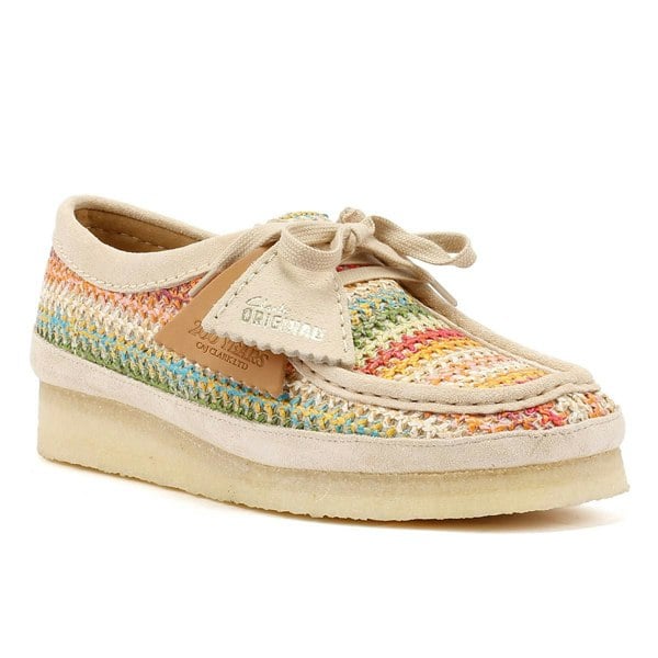 Clarks Originals Wallabee Raffia Women's Shoes - Multicolour