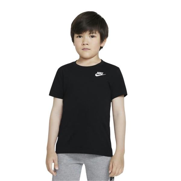 Nike Boys Futura Swoosh T-Shirt - Black - 