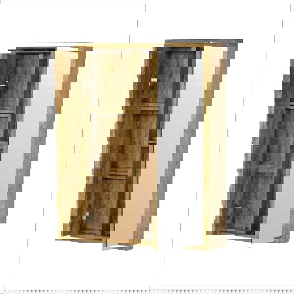 Artisan Furniture Pineapple Carved Mirror Cabinet