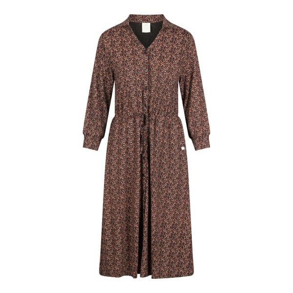 Trespass Women's Velina Ditsy Floral Dress - Brown