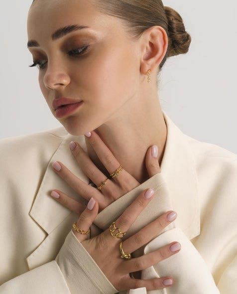 Sterling Silver Knot Ring - Rings - Elk & Bloom