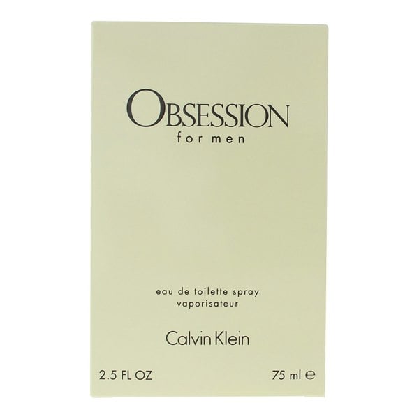 Calvin Klein Obsession For Men for Him Eau de Toilette - 75ml