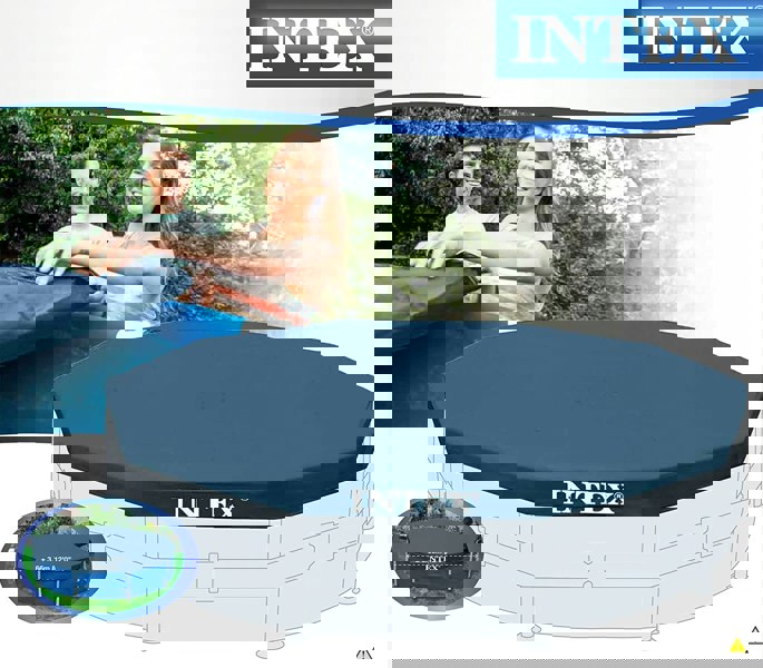 Intex Frame Pools Cover for 12ft Frame Pool